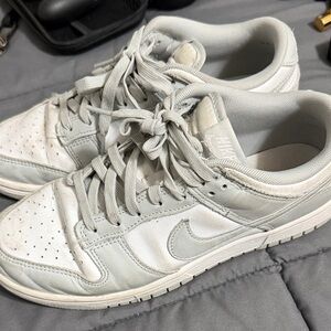Nike Mens Light Gray Dunks